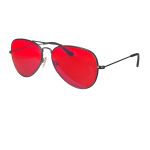 SHINU Sinise Valguse Prillid Punaste Klaasidega Prillid Meestele Parem Uni Oranžide Klaasidega M&auml;ngimiseks &Ouml;&ouml;n&auml;gemine Kollaste Klaasidega 3 Suurust MILLDE SIZE 58MM red