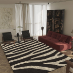 Luksuslik leopardimustriga vaip Pehme flanellvaip elutuppa magamistuppa P&otilde;hjamaade loommuster p&otilde;randamatt 60x90cm