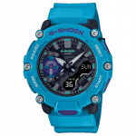 Casio G-SHOCK Meeste Vaik 200M Veekindel Digitaalne P&otilde;rutuskindel Kvartsikell GA-2200-2A sinine