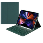Kott juhtmevaba klaviatuuriga Samsung Galaxy Tab S10 Lite 10,9-tollisele 2025 SM-X400 SM-X406B, pliiatsihoidjaga Klaviatuurikott Funda English roheline