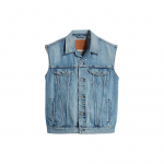 Levis SS23 &Uuml;hev&auml;rviline &Uuml;he Rinnaga Denimist Vest Meeste vestid Sinine A5789-0000 XL