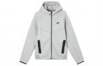 Nike Sportswear Tech Fleece Windrunner t&auml;ispika lukuga kapuutsiga dressipluus FB7921-063 XXL