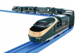 Takara Tomy Cruise Train DX Series TWILIGHT EXPRESS Rongim&auml;nguasi alates 3. eluaastast. Vastab m&auml;nguasjade ohutusstandarditele ja on ST-m&auml;rgistusega Plarail Mizukaze kuni. roheline