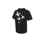Adidas Originals Rahnaprindiga Vabaaja Spordi &Uuml;mmarguse Kaelusega T-s&auml;rk Meeste Topid Must HZ1148 XS
