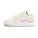 Jordan Air Jordan 1 Kulumiskindel Kulumiskindel Madalad Vintage Korvpallijalatsid Unisex Kollane FQ7687-300(Team325-) 36.5