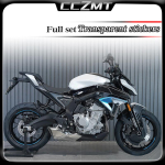 CFMOTO 675NK 675 nk 2025 jaoks N&auml;htamatu auto kattekile l&auml;bipaistev kaitsekleebis kerele k&uuml;tusepaagile modifitseeritud tarvikud