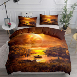 Kuu pinna tekikottide komplekt King Queen Double Full Twin Single suurusega voodipesu komplekt 135x200cm