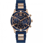 Guess W1234L4 Breeze Kvarts Teemant Sinine Ketas Naiste K&auml;ekell 40mm sinine