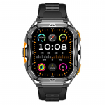 Cubot GT 3 nutikell, 5ATM veekindel, 1,96-tolline AMOLED, verehapnik, spordij&auml;lgija pulss GPS spordinutikell meestele Standard must