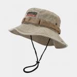 Vintage reguleeritav unisex m&uuml;ts v&auml;litingimusteks, matkamiseks ja m&auml;gironimiseks One size fits all khaki