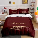 Arsenali logo ja kahur. Voodipesukomplektid Tekikotikomplektid Tekikotid Padjap&uuml;&uuml;rid(1* Tekikott 2* Padjap&uuml;&uuml;ri (ilma tekita)) 135x200cm