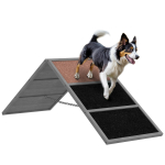 Koerte Agility Laud, K&otilde;rguse reguleeritav Agility Varustus libisemiskindla pinnaga, kuni 40 kg, 173x59x66cm, Hall 173 x 59 x 66 cm hall