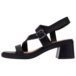 Clarks Jaylan Sol Nahast Minimalistlik Mitmek&uuml;lgne &Uuml;he Rihmaga Sandaalid 5cm Naiste sandaalid Must 26186890 39.5 black