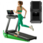 ROBORE L20 jooksulint, 3,5 hj harjadeta mootor, 15% reguleeritav kalle, kiirus 14 km/h, maksimaalne koormus 180 kg, 40&times;107 cm jooksupind