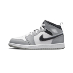 Jordan 1 Mid libisemiskindlad kerged pehmendusega kulumiskindlad hingavad keskmise k&otilde;rgusega vintage korvpallijalan&otilde;ud hallid 640734-078 35 gray