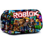 ROBLOX pliiatsikott lastele ja &otilde;pilastele, suure mahutavusega multifunktsionaalne koolitarvete komplekt, m&auml;nguteemaline kingitus poistele ja t&uuml;drukutele kooli tagasi minemiseks