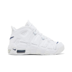 Nike Air More Uptempo Laste 'Valge Kesk&ouml;&ouml;sinine' (Unisex) Valged / Kesk&ouml;&ouml;sinised / Valged Laste Korvpallijalatsid DH9719 100 40.0 white