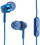 Sony MDR-EX155AP LI Sinised In-Ear kanaliga k&otilde;rvaklapid mikrofoniga ja puldiga, 9 mm draiver, juhtmega sinine