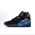 Originaalsed Jordan 8 Playoffs tossud: AJ8 Hare Must-Lilla Meeste K&otilde;rged Lahingusaapad 45 black