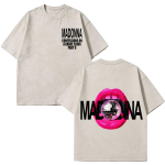 Madonna Confessions II Albumituur 2026 Tr&uuml;kitud Vintage Pesitud T-s&auml;rk Meestele Naistele L&otilde;tv Vabaaja Puuvillane Moodne T-s&auml;rk F&auml;nnide Kingitused XL gray
