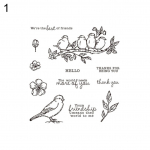 Linnude metallist l&otilde;ikamisvormid templid DIY v&auml;ljal&otilde;igete albumi kaart &scaron;abloon, paber albumi kaunistus Stamp