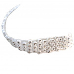 Les Tr&eacute;sors De Lily [P4846] - Designer Choker 'Sissi' valge - 1,8 cm valge