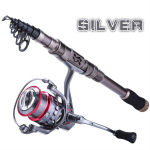 &Otilde;ngeritvade rullide kombinatsioonid 1,8&ndash;2,4 M reisi-s&uuml;sinikkiudteleskoobiga &otilde;ngeritv metallist p&ouml;&ouml;rlevate p&uuml;&uuml;girullidega merevees mageveep&uuml;&uuml;giks 1.8M Rod&Reel 1000 h&otilde;be