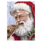 T&auml;is&uuml;mmargune teemantmaal Ristpistes tikandid J&otilde;uluvana S&otilde;bralikult DIY 5D Moasic Kodukaunistus 20X30CM