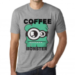 Meeste vintage tees&auml;rk Graafiline T-s&auml;rk Coffee Monster Grey Marl XS kanarbiku halli v&auml;rvi