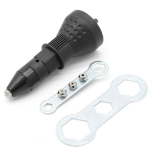 Elektriline t&otilde;mbeneeti teisendusadapter Elektriline neetimutri p&uuml;stolid neetimispuurimisadapteri mutteri t&ouml;&ouml;riist Multifunktsionaalsed naelp&uuml;stoli needid must