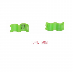 10 tk. Sisemine 2,7/3/4/4,5/5 mm Kanaari klambrir&otilde;ngas linnutuvi papagoi jalar&otilde;ngad V&auml;ikeste lindude jalar&otilde;ngad numbrilindude kinnitusr&otilde;ngaga 4.5mm