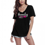 ULTRABASIC naiste uudne T-s&auml;rk Beauty Is My Business &ndash; meigipakkumine S must