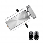 Koduukse lukukomplekt Kaugjuhtimispult V&otilde;tmeta sissep&auml;&auml;su elektrooniline lukk Nutikas juhtmevaba vargusvastane lukustus with 2 Remote Control h&otilde;be