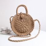 Suvine naiste &otilde;lgkott Boheemlaste suure mahutavusega &otilde;lakott Moodne k&auml;ekott Kootud kootud kott 20*10*20cm khaki