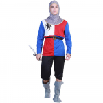 Meeste keskaegne r&uuml;&uuml;tli t&auml;iskasvanute Halloweeni kost&uuml;&uuml;m One size