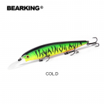 Beaking 115mm 18g Saabumine Aeglaselt ujuvad p&uuml;&uuml;gi landid Kunstlik s&ouml;&ouml;t Predator Tackle Jerkbaits haugi ja bassi jaoks A