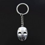 Moodne v&otilde;tmehoidja 40x26mm peomask maskeraadi Mardi Gras pronksist ripatsid DIY meeste ehted auto v&otilde;tmehoidja kingitus h&otilde;be