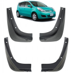 Porilapid Pritsmekaitsed Rattarehvid Poritiib Nissan Note 2004-2011 jaoks eesmine taga must