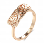 Vintage &otilde;&otilde;nsad s&otilde;rmused naistele Kinel Rose Gold Color trendikad ehted 7 roosa kuldne v&auml;rv