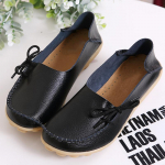 Naiste platvormkingad Ehtsast nahast emakingad, paelad Reguleerige tihedust Retro Mugav libisemisvastane suur jalan&otilde;u 41 must