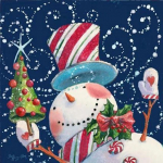 DIY 5D t&auml;ispuur Teemantmaaling J&otilde;ulutikandid Ristpistes Mosaiik Kodukaunistuse kingitus Full Round 20x20CM