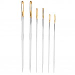 6 tk 5,7/6,2/6,9 cm k&auml;si&otilde;mblusn&otilde;ela komplekt koduseks remondiks riided K&auml;sitsi kootud n&otilde;ela komplekt