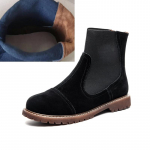 Naiste Chelsea saapad S&uuml;gistalv Uus Briti Stiilis Mood Martoni Saapad Naiste Seemisnahast Slip-on Poolsaapad Naistele 40