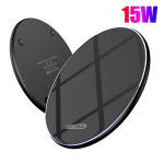 UUS 50 W Qi juhtmevaba laadija kiirlaadimisalus k&otilde;igile Qi standardsetele iPhone'idele Samsung Huawei Xiaomi Android mobiiltelefonidele 15W Standard version