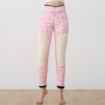 Villased s&auml;&auml;rised naiste pluss samet paksud s&uuml;gis- ja talvised k&otilde;rge v&ouml;&ouml;kohaga elastsed soojad p&uuml;ksid puuvillased p&uuml;ksid 2XL