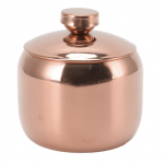 Roostevabast terasest kullast maitseainete pott V&uuml;rts Sool Suhkur Pipar konteiner purgi hoiustamise korraldaja Rose Gold