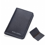 Baellerry meeste bifold rahakotid vintage disainiga PU nahast m&uuml;ndikott Mood vabaaja meeste rahakott 11*7*0.7cm must