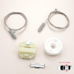 BWR5038 elektrilise aknat&otilde;stuki remondikomplekt Tagumine vasak v&otilde;i parem Saab 9-3 MK1 YS3D 1998-2003 900 NG 1994-1998 5-ukseline HB