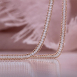 Moekett K&auml;ev&otilde;ru Roosa Kuld Valge Kahev&auml;rviline S&auml;ilitamine Galvaniseeritud vask kett k&auml;ev&otilde;ru Kaelakee Keti S&otilde;prade Kingitused 19 cm valge/roosa kuldne v&auml;rv