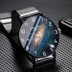 Moodne t&auml;isautomaatne mehaaniline k&auml;ekell Meeste &uuml;li&otilde;pilastele m&otilde;eldud lihtne lahe helendav veekindel vabaaja spordikell